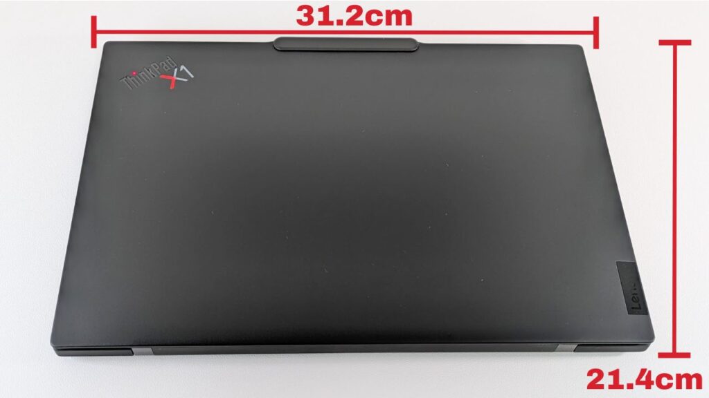 ThinkPad X1 Carbon Gen 13 Aura Edition サイズ